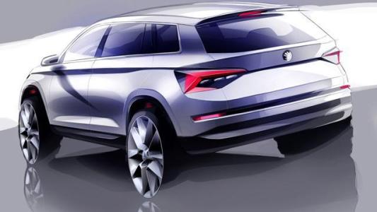 推出的Skoda Kodiaq GT的一些設計草圖已經(jīng)準備好在今年晚些時(shí)候首次亮相