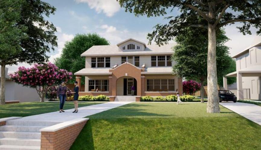 開(kāi)發(fā)商KDC正在為東達拉斯的非營(yíng)利組織建設