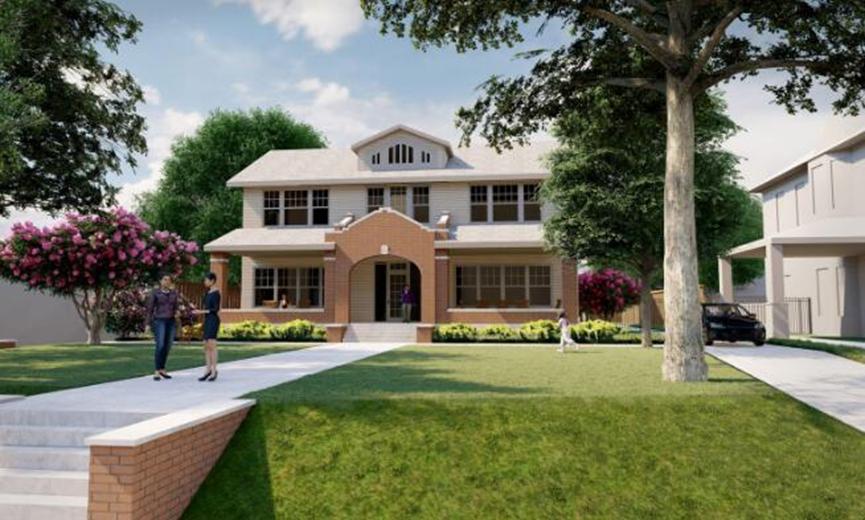 開(kāi)發(fā)商KDC正在為東達拉斯的非營(yíng)利組織建設