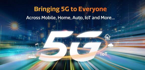 今天宣布的新芯片組將使消費者負擔的起5G