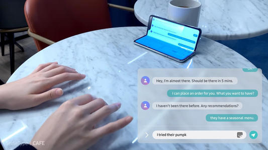 三星SelfieType是CES的無(wú)鍵盤(pán)未來(lái)的美好愿景