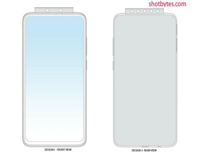 小米專(zhuān)利智能手機設計多達7個(gè)彈出式攝像頭