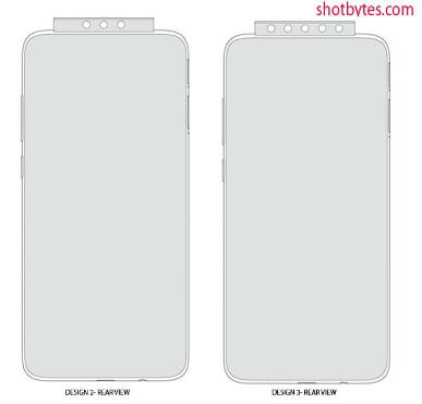 小米專(zhuān)利智能手機設計多達7個(gè)彈出式攝像頭