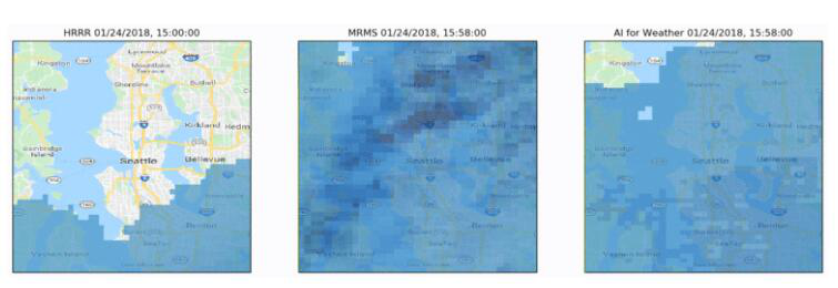 谷歌的AI方法能夠在幾分鐘內預測天氣
