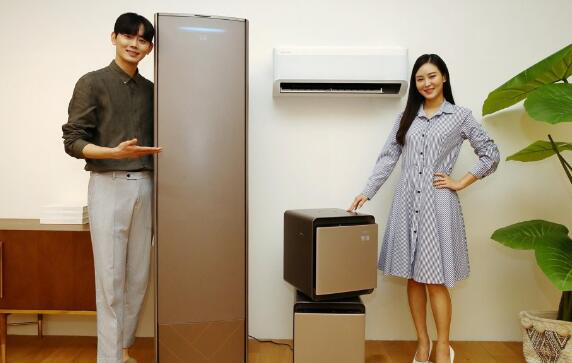 三星和LG推出具有AI功能的易于清潔功能的空調