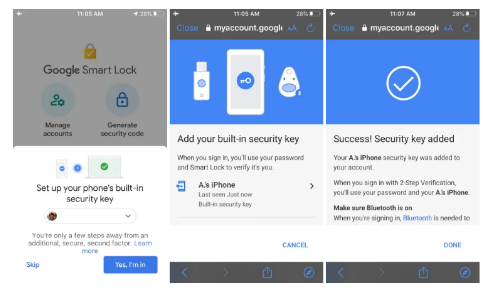 我們現在可以使用兩因素Google和iPhone身份驗證