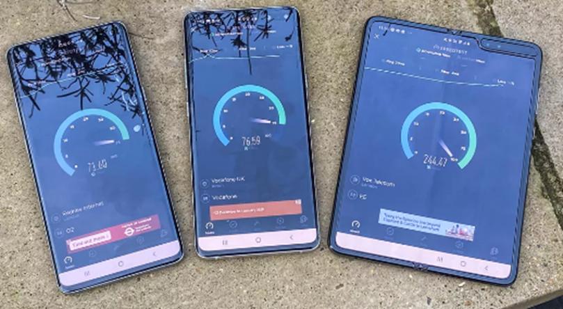 在英國五個(gè)主要城市的EE與Vodafone和O2上測試了5G