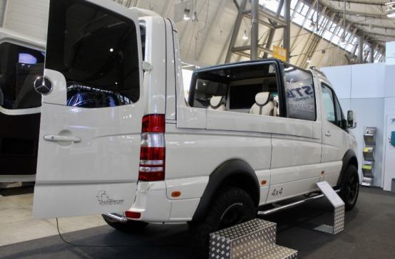 HünerkopfSprinter 4x4 Landaulet鎖定2020年最怪異的敞篷車(chē)