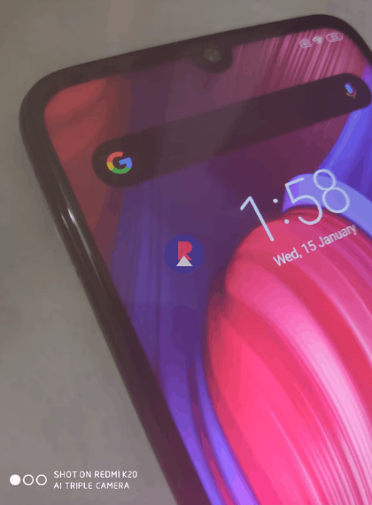 POCO F2 Lite真實(shí)圖像出現露珠缺口