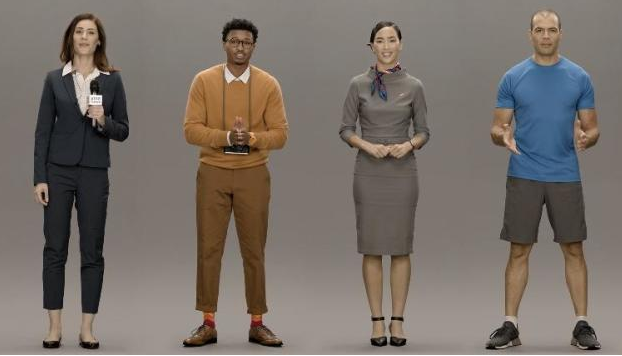 Buzzy NEON初創(chuàng  )公司打造出類(lèi)似于銀行家 時(shí)裝模特的人造人