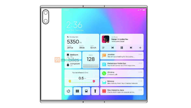 小米Mi MIX折疊設計可能已獲得專(zhuān)利