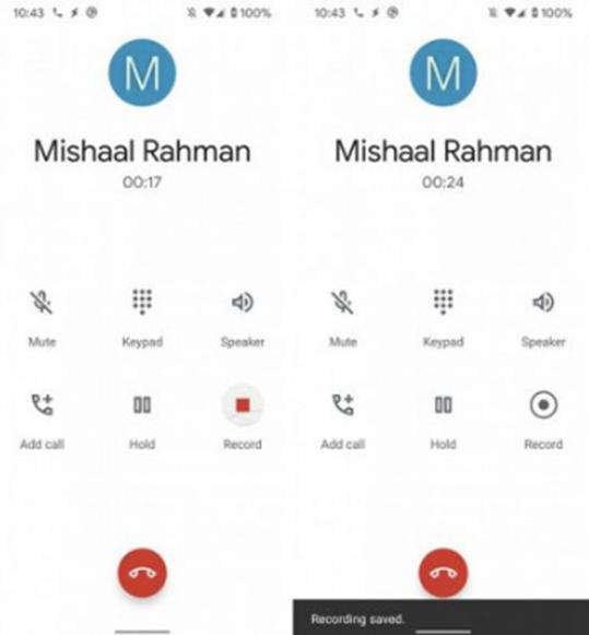 Google Phone App的通話(huà)記錄功能現在在某些設備上可以使用
