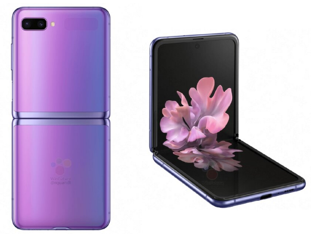 新鮮的Galaxy Z Flip泄漏揭示了華麗的設計與規格表