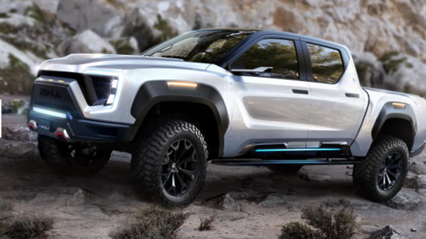 尼古拉挑逗600英里范圍的電動(dòng)皮卡