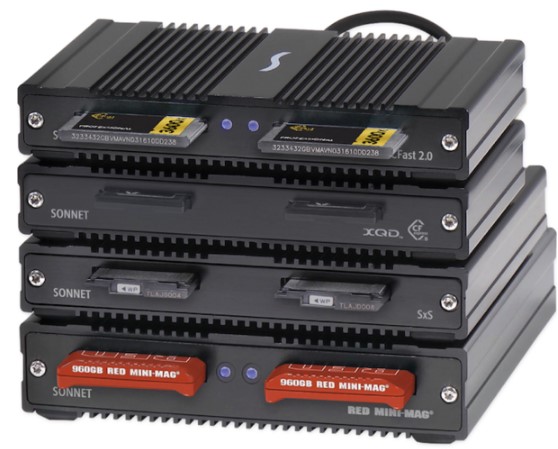 十四行詩(shī)首次亮相SF3 Series Pro Dual-Slot Thunderbolt 3讀卡器