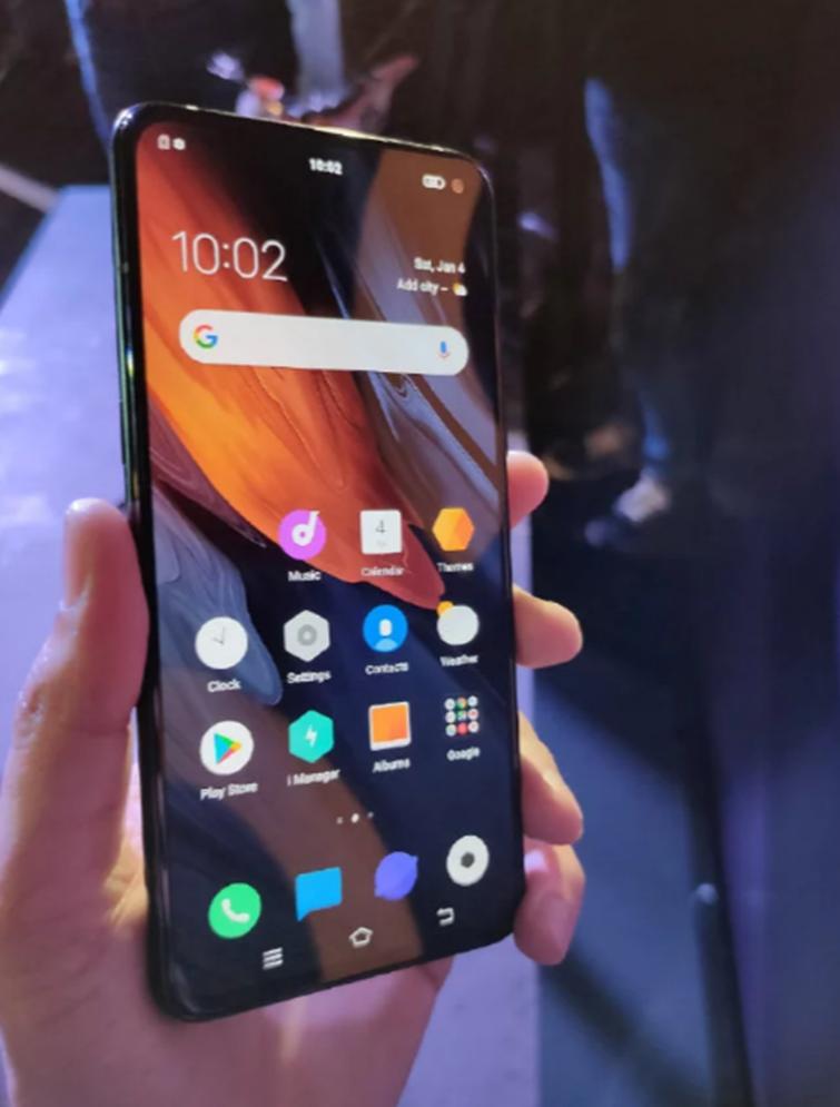 泄漏的照片揭示了iQOO 3 5G的完整規格 橙色變體曲面的渲染