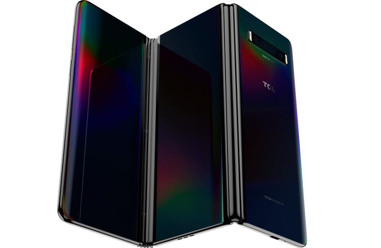 TCL制造了一部荒謬的10英寸智能手機，它可以折疊兩次