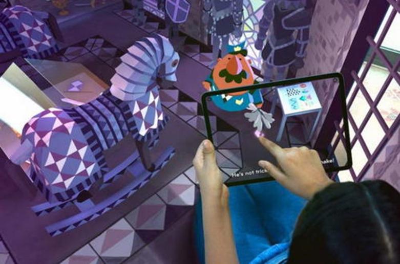 Wonderscope的蘋(píng)果AR應用程序可以讓故事書(shū)中的人物走上前來(lái)與你交談