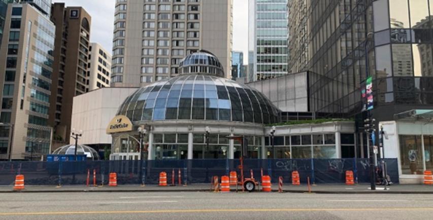 傳聞中位于溫哥華的新Apple Store商店已開(kāi)始拆除