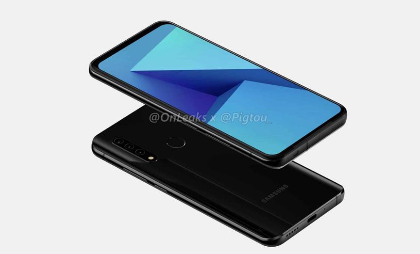 三星首款帶有彈出式攝像頭的手機可能配備6.5英寸顯示屏