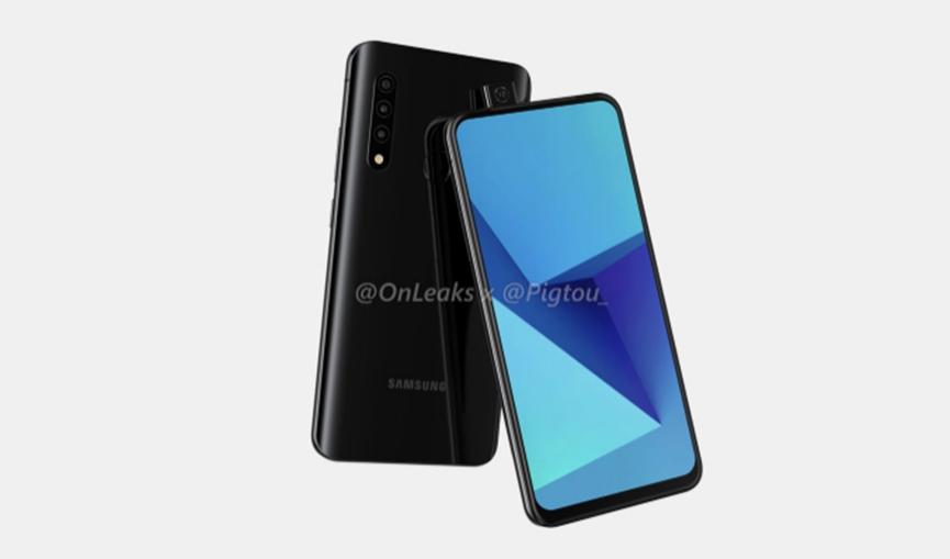 三星首款帶有彈出式攝像頭的手機可能配備6.5英寸顯示屏