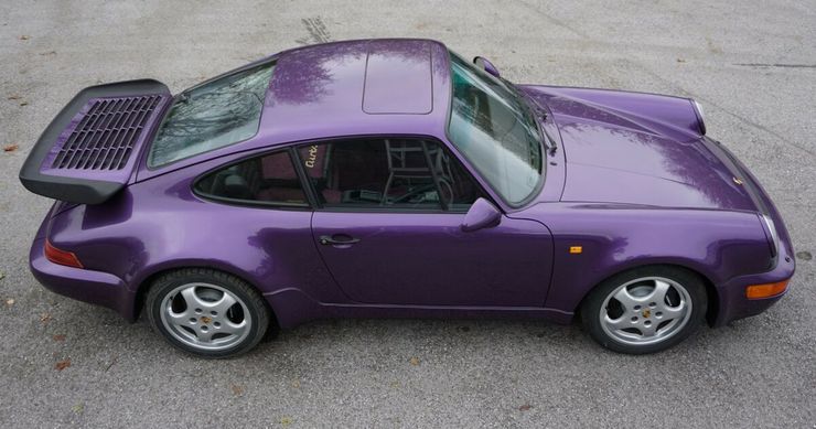 幾乎全新的1991年保時(shí)捷911 Turbo出售310英里