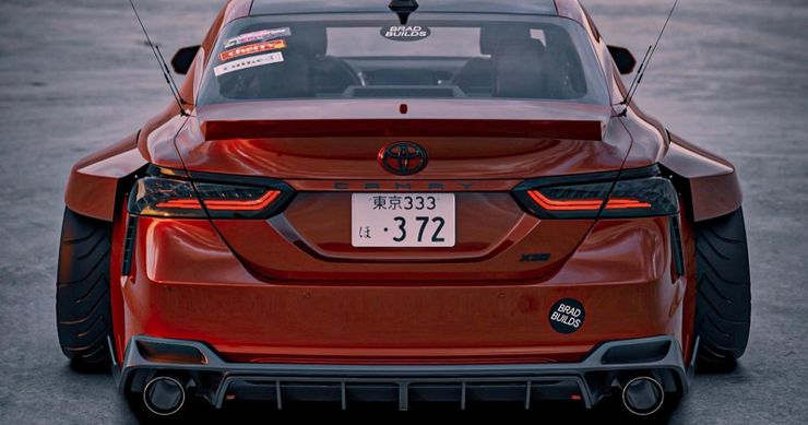 豐田凱美瑞寬體概念車(chē)專(zhuān)為追求刺激的人而打造