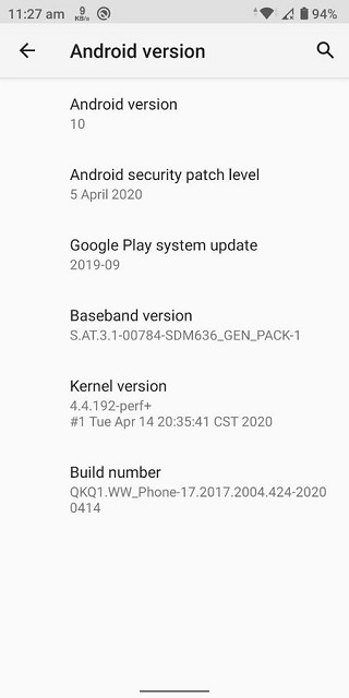 華碩ZenFone Max Pro M1收到2020年4月安全補丁的第二次Android 10 Beta更新