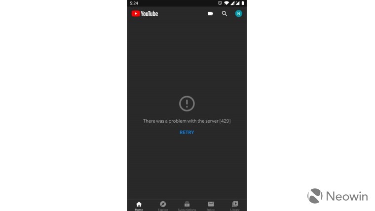 YouTube服務(wù)器崩潰，導致世界各地的服務(wù)中斷