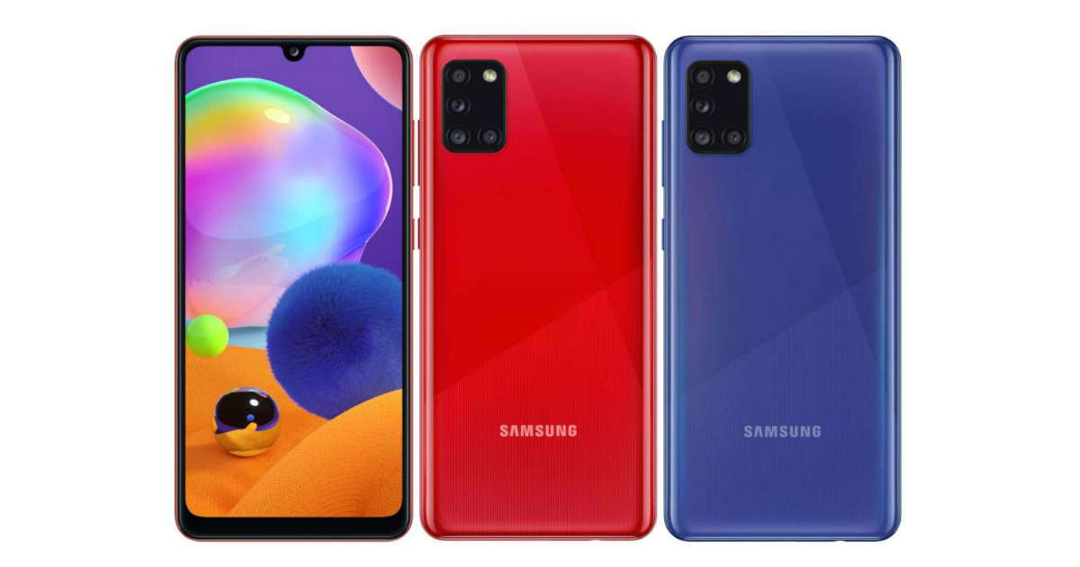 三星Galaxy A31可能會(huì )在這個(gè)價(jià)格下月初在印度推出