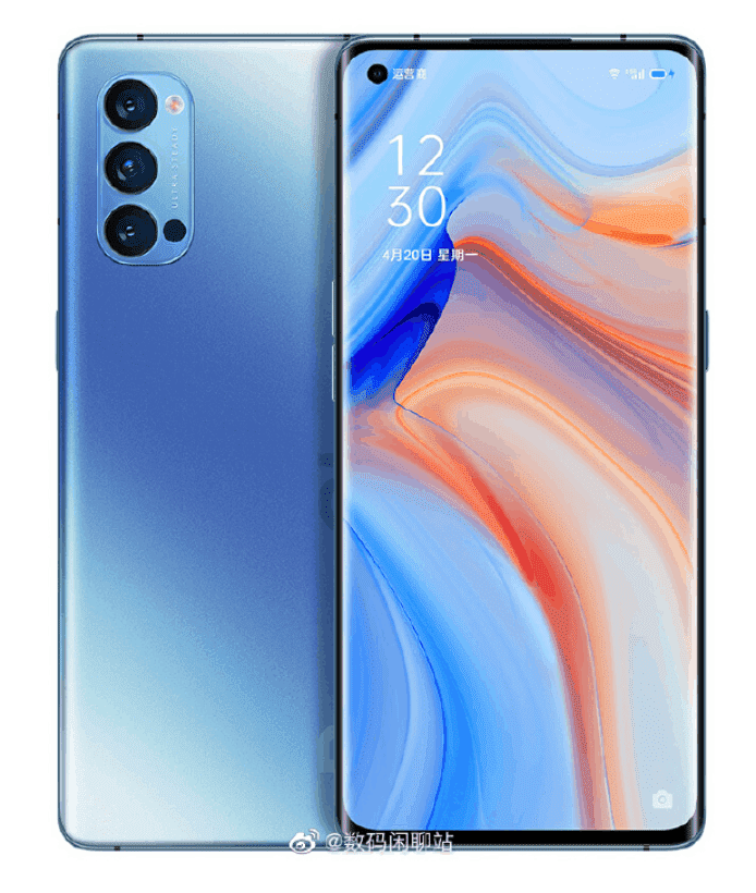 OPPO RENO 4系列以3D曲面顯示屏和三重后置攝像頭出現在TENAA上