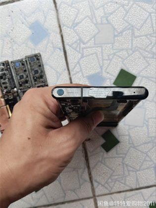 小米Mix Alpha泄漏的拆解裸露了內部組件