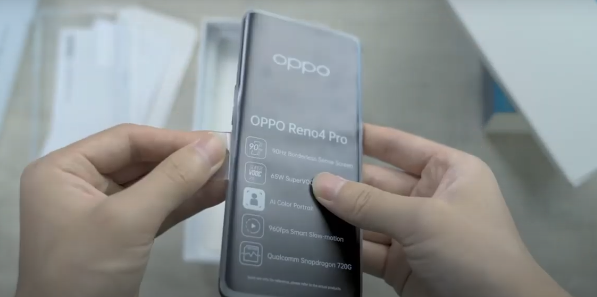 OPPO Reno4 Pro開(kāi)箱視頻泄漏揭示了Snapdragon 720G，四攝像頭和3.5毫米音頻插孔
