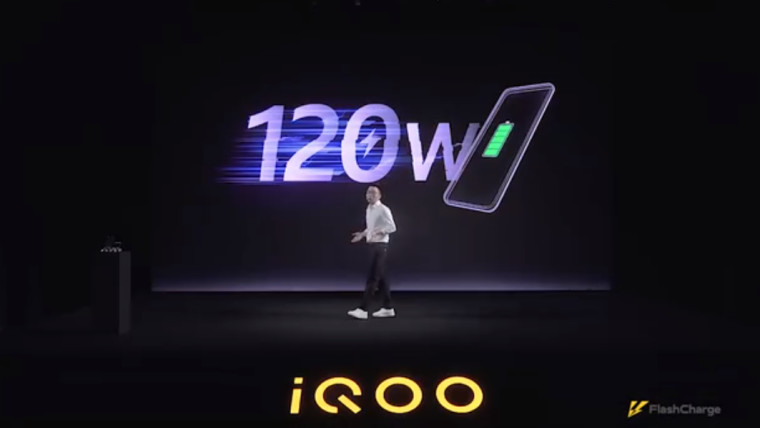 Vivo宣布為其下一代iQOO手機提供120W快速充電