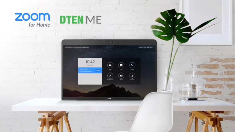 Zoom宣布推出27英寸獨立會(huì )議系統，其中包括三個(gè)攝像頭和八個(gè)麥克風(fēng)