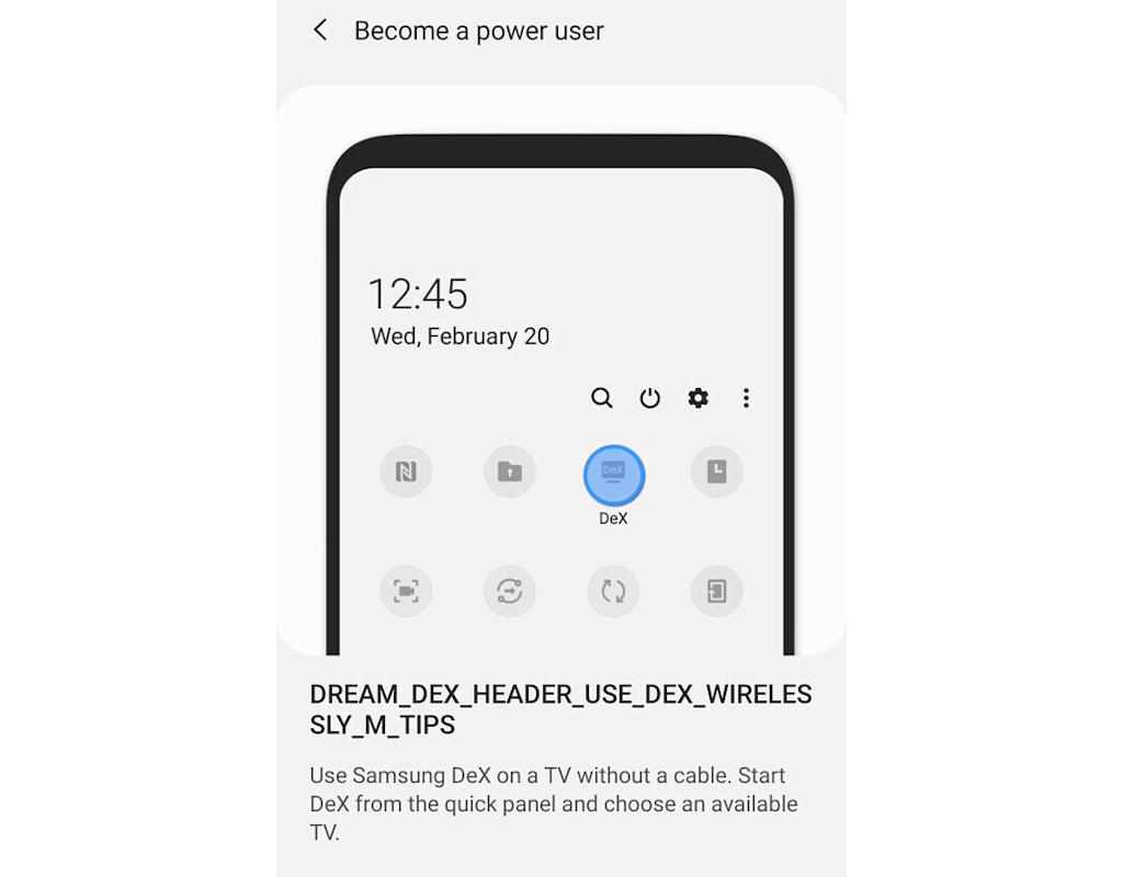 Galaxy Note 20可能帶有無(wú)線(xiàn)DeX模式