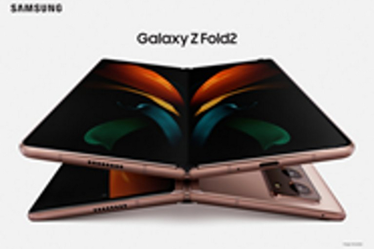 泄漏的Galaxy Z Fold 2 Render揭示了顯示器，相機和青銅色的變體