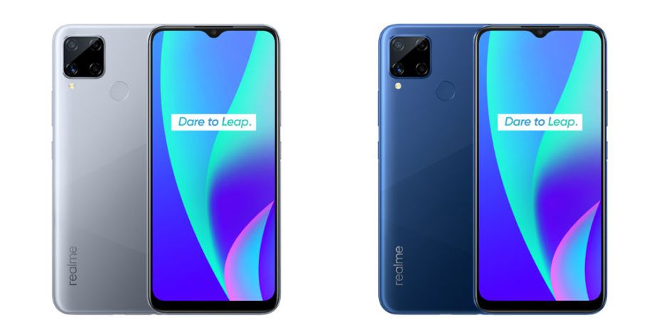 Realme C15配備了Helio G35和13MP四攝像頭，揭示了新的漏洞