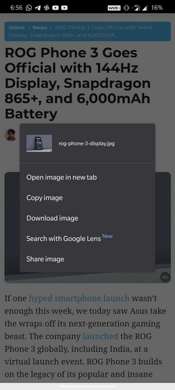 Gboard在A(yíng)ndroid的剪貼板和Google Lens集成中推出圖像粘貼功能