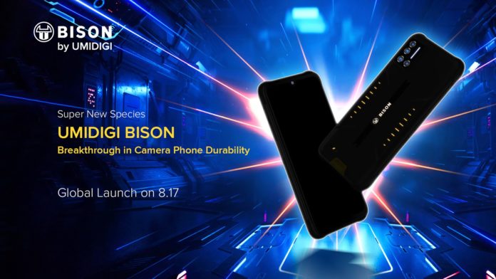 Umidigi Bison堅固的智能手機出現在新的渲染圖中，于8月17日發(fā)布