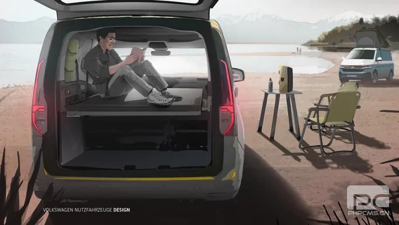 新的大眾Caddy Mini-Camper確認2021