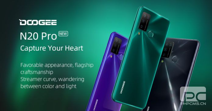 Doogee N20 Pro正式配備16MP四后置攝像頭，6.3英寸顯示屏和Helio P60 SoC，現價(jià)$ 119