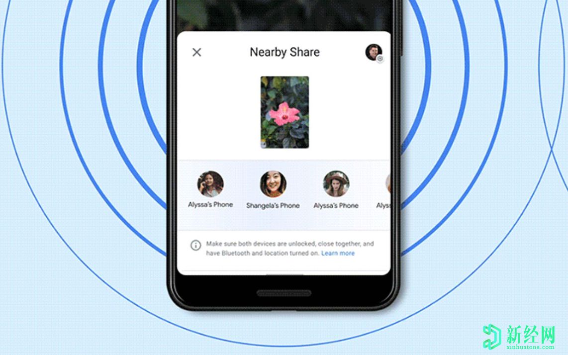 Google鄰近共享成功打響手機：Android版“ AirDrop”