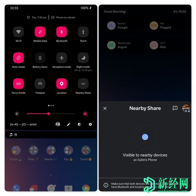 Google的附近共享現已在A(yíng)ndroid手機上推出