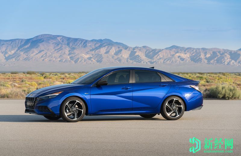 現代伊蘭特N-Line顯示出201馬力和手動(dòng)變速箱