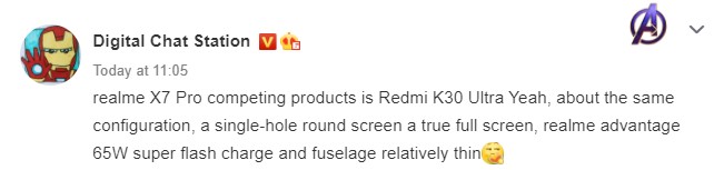 Realme X7 Pro TENAA列表最終更新為完整規格；將與Redmi K30 Ultra競爭