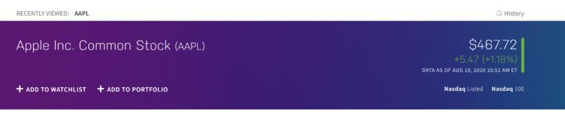 蘋(píng)果公司(AAPL)的官方市值現已超過(guò)187個(gè)國家的GDP