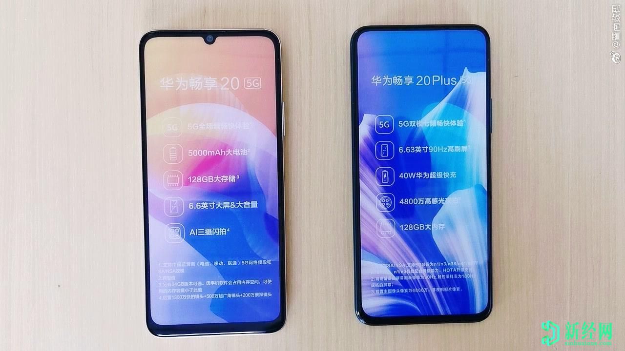 華為Enjoy 20和Enjoy 20 Plus真實(shí)圖像出現，發(fā)布可能會(huì )臨近