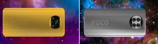 Poco公司高管發(fā)布了四款Poco X3相機設計