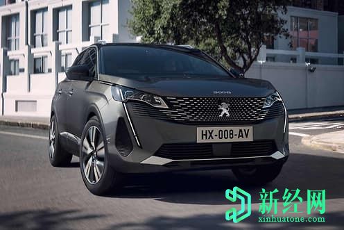 標致3008外觀(guān)煥然一新